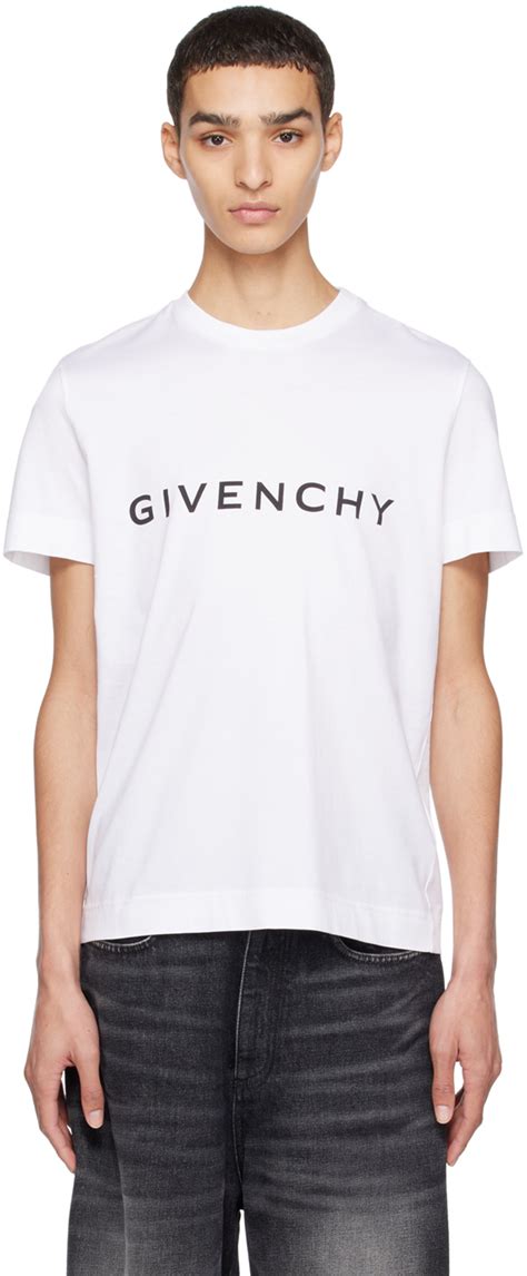 givenchy white t shirt with red|givenchy long sleeve t shirt.